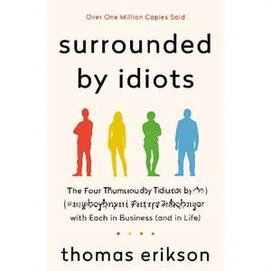 Rodeado de idiotas, del autor Thomas Erikson, libro de bolsillo con tapa blanda personalizada. - Product Image 3