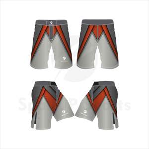 กางเกงชกมวย ODM สำหรับผู้ชาย MMA ครอสเทรนนิ่ง ชุดต่อสู้แบบกำหนดเอง กางเกงมวยไทย กางเกงออกกำลังกาย กางเกงชกมวยคลาสสิก - Product Image 3