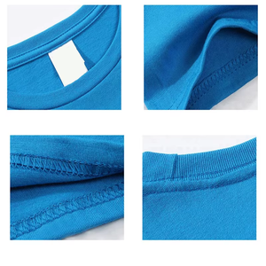 เสื้อยืดเปล่าปักโลโก้ได้ น้ำหนัก 220 กรัม ผ้าฝ้าย 100% แขนสั้น ทรงปกติ คุณภาพสูง สำหรับผู้ชาย - Product Image 2