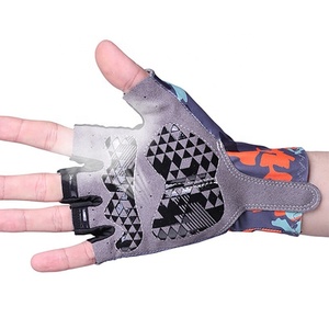Wholesale Rate <b>Half</b> Finger Neoprene Fabric Cycling Gloves For Online Sale New Arrival Outdoor Fitness Sports Cycle Racing Gloves - Product Image 4