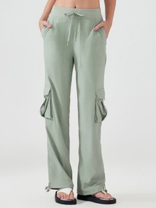 Nouveautés Automne – Pantalon Cargo Décontracté Taille Haute à Séchage Rapide pour Femme, en Toile 100% Coton, Idéal pour le Sport, la Course et la Randonnée - Product Image 6