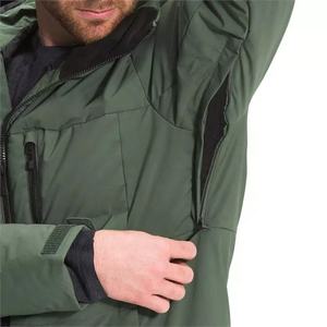 Classic Men's Padded Down Jacket High Quality Winter Puffer Hooded <b>Quilted</b> Jacket Custom logo - Product Image 4