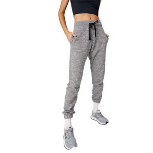 Bon marché Prix Spandex/Polyester Respirant Écologique Séchage rapide Hiver Active Wear Pantalon de survêtement pour les femmes Vente Jogging empilé - Product Image 6
