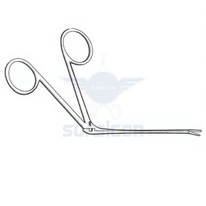 Ear Polypus Forceps 14 cm 5-1/2 Inch Length 2 mm Diameter Precision ENT Surgical Instrument <b>for</b> Ear Polyp <b>Removal</b> - Product Image 3