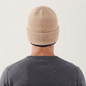 Gorro de Punto Suave para Invierno, Textura Acanalada, Cálido y Elástico, Gorro Casual Unisex, Fabricante Personalizado - Product Image 3