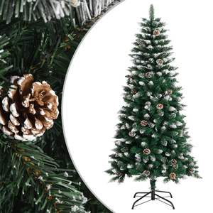 47,2 \ "Árbol de Navidad artificial de PVC verde con soporte Decoraciones festivas navideñas - Product Image 1