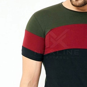 T-shirts tendance pour hommes à col rond, conçus pour un confort quotidien avec un tissu doux, une sensation légère et un style prêt pour la ville. - Product Image 5