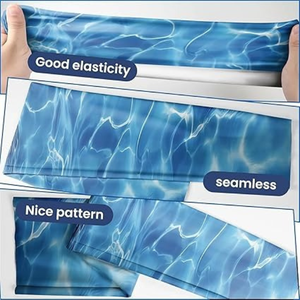 ปลอกแขนกันแดด ดีไซน์ทันสมัย ผ้าทนทาน สวมใส่สบาย เหมาะสำหรับการฝึกซ้อมและออกกำลังกายกลางแจ้ง - Product Image 2