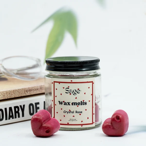 Crystal Rose <b>Wax</b> <b>Melts</b> Scented Soy <b>Wax</b> Cubes Floral Fragrance Home Decor Aromatherapy Gift for Bedroom Living Room Relaxation - Product Image 2