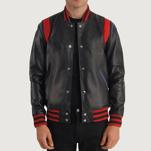Vestes universitaires pour hommes grandes tailles, vente en gros de vestes universitaires vierges, vestes universitaires personnalisées avec logo, vestes universitaires simples pour hommes - Product Image 5