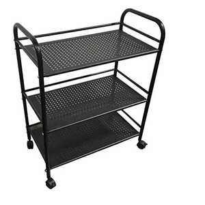 Modern Champagne Gold Bar <b>Cart</b> 2 Tier Glass Mirror Serving Trolley Elegant Rolling Wine Beverage Kitchen Storage Organizer - Product Image 6