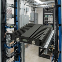 Penguat Sinyal Seluler GSM UMTS LTE NR 85dB 1800/2100/2600MHz Beroutput Tinggi dan Handal