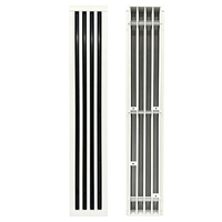 Diffuseur linéaire moderne en alliage d'aluminium réglable, grille de ventilation de plafond durable pour systèmes de ventilation CVC