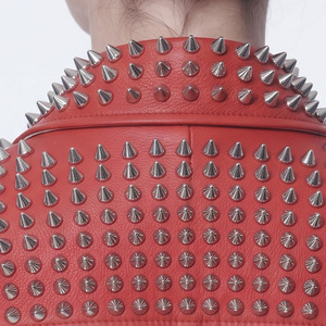 Women Premium Genuine Leather Studded Ladies Turn-Down-Collar Leather Studded <b>Jackets</b> Female Studded Full Sleeve Leather <b>Jacket</b> - Product Image 5