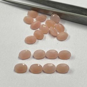 Quartz de goyave rose naturel de qualité AAA 9mm x 11mm à facettes coupe ovale haute qualité faite à la main pierre précieuse en vrac meilleur approvisionnement en pierre pour - Product Image 4