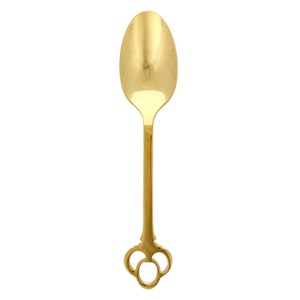 Factory Direct Sale Premium Brass Cutlery <b>Spoons</b> Set of 6 Pieces Low MOQ Includes Fork for <b>Measuring</b> - Product Image 1