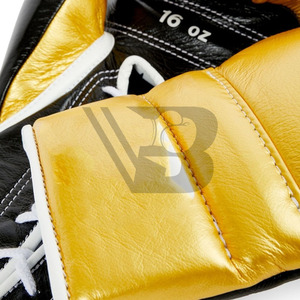 Set de Boxeo Personalizable para Artes Marciales y Entrenamiento Físico, Incluye Muñequeras y Protectores de Mano de Cuero con Cordones - Product Image 4