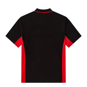 Chemise Homme Personnalisée avec Logo Brodé sur le Devant, Mélange Polyester/Coton, Manches Courtes, Motif Uni, Respirante, Style Urbain - Product Image 4