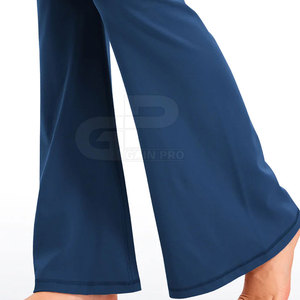 Stylish Women Flared Pant Modern Design High Waist Soft Fabric <b>Bell</b> Bottom Pants Perfect For Casual Office And Street Wear - Product Image 6