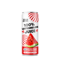 Gratis monster 320ml 100% watermeloensap puree gefilterd gearomatiseerd gekleurd zonder suiker magere drank OEM