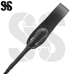 Fouet d'équitation de haute qualité, manche en fibre de verre/PVC, poignée en cuir, souple, pour l'entraînement, durable, usage équestre, personnalisable - Product Image 5