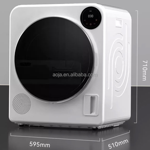 AOJA 5 ~ 6KG Écran tactile High-tech Sèche-<span class=keywords><strong>linge</strong></span> Petit sèche-<span class=keywords><strong>linge</strong></span> peu encombrant <span class=keywords><strong>Pompe</strong></span> à <span class=keywords><strong>chaleur</strong></span> automatique électrique Sèche-<span class=keywords><strong>linge</strong></span> - Product Image 5