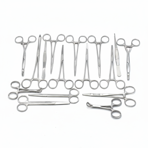 Juego de 18 piezas de instrumentos de cirugía general, instrumentos quirúrgicos - Product Image 1