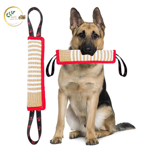 Jouet pour chien en corde de jute écologique – Jouet à mâcher et à tirer en fibres naturelles pour chiens, produit pour animaux de compagnie sûr et biodégradable - Product Image 2
