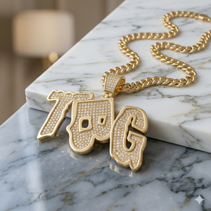 925 <b>Silver</b> Brilliant Cut Moissanite Diamond Gold Plated Custom Letter <b>Initial</b> Name Charms <b>Pendants</b> Hip Hop Style Unisex Necklace - Product Image 5