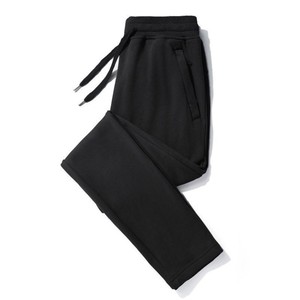 Pantalon de jogging décontracté pour homme, taille mi-haute, coupe droite, respirant, tricoté, printemps, avec cordon de serrage – Fabrication chinoise BD - Product Image 2