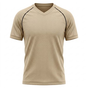 Maillot de football personnalisé OEM pour homme, léger, respirant, en mesh, à manches courtes, protection UV, avec design raglan - Product Image 5