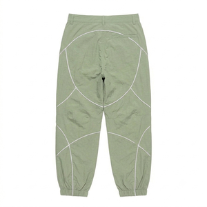High Quality Men's Olive Green Sporty Track Suit Set Stand Collar Zipper Jacket Pants Quick Dry Polyester <b>Athletic</b> Wear Autumn - Product Image 5