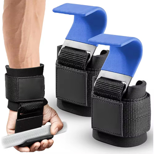 No Hole Carbon <b>Hand</b> Grips - Non-Slip Fingerless Gymnastics Grips for <b>Weight</b> Lifting Pull-ups & Cross Training Lightweight - Product Image 6