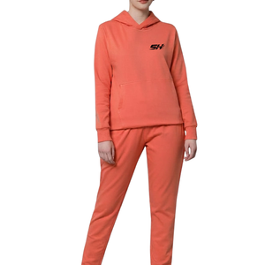 Ensemble de survêtement élégant pour femme, coupe confortable, en mélange de coton, idéal pour les tenues décontractées - Product Image 1