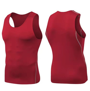 Camiseta sin mangas de algodón personalizada al por mayor de alta calidad para hombre, estilo oversize, para gimnasio, correr y fitness - Product Image 5