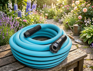 Manguera de Riego para Exteriores de Alta Elasticidad con Acoples de Aluminio, Manguera de Jardín Flexible y Duradera para el Cuidado del Césped - Product Image 4