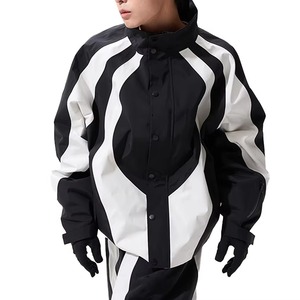 Conjunto Deportivo Personalizado para Hombre, Chaqueta Deportiva con Cremallera, Chaqueta Cortavientos de Nailon, Trajes Deportivos para Hombre - Product Image 4