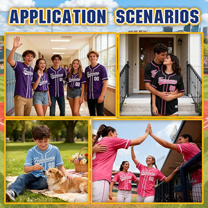 เสื้อเบสบอลพรีเมียม ผลิตจากโพลีเอสเตอร์ พร้อมระบบระบายเหงื่อขั้นสูง ช่องระบายอากาศเชิงกลยุทธ์เพื่อการระบายความร้อนที่ดีที่สุด - Product Image 5