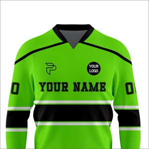Jersey de Hockey sobre Hielo Personalizado, Uniforme de Equipo Sublimado Premium, Ropa Deportiva al por Mayor OEM ODM, 100% Poliéster Transpirable - Product Image 4