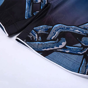 Pantalones Cortos de MMA de Diseño Personalizado y Rendimiento Confiable, Elásticos, Ligeros, Transpirables, de Secado Rápido y Ajuste Cómodo para Sesiones de Entrenamiento - Product Image 4