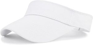 Casquettes de sport personnalisables OEM pour le tennis et le golf, visières ajustables pour l'extérieur, pour hommes et femmes, broderie de logo personnalisée, style décontracté - Product Image 2