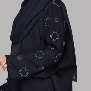 Open Front <b>Islamic</b> Traditional Muslim Abaya <b>Clothing</b> for Women Wear Customize logo Packaging Long Sleeves Anti-Wrinkle - Product Image 5