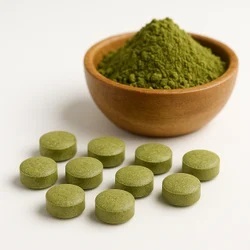 WARRLY Extrait de feuilles de Moringa à base de plantes naturelles en poudre 99% qualité alimentaire en bouteille et en contenant en plastique - Product Image 6