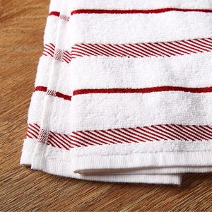 Ensemble de 4 torchons de cuisine Passion Rouge/Blanc 16"x26" - Product Image 4