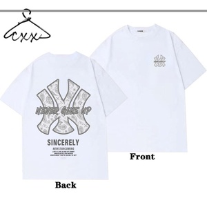 เสื้อยืดสำหรับผู้ชายเสื้อยืดผ้าฝ้าย100พิมพ์ลายโลโก้ทรงไข่สั่งพิมพ์ลายได้ทั้งชายและหญิง - Product Image 6