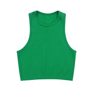 Camiseta Deportiva Corta de Manga Corta para Mujer, Personalizada al por Mayor, de Alta Elasticidad, para Yoga, Gimnasio, Entrenamiento, Fitness, Deportes al Aire Libre - Product Image 1
