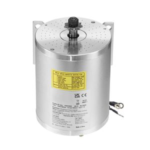 Kit Moteur Électrique CC Sans Balais 48V 4300 tr/min 2000W avec Contrôleur de Vitesse Amélioré et Poignée d'Accélération pour Karts et Vélos Électriques - Product Image 4
