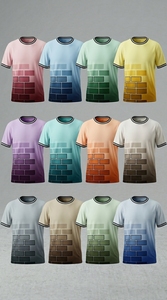 เสื้อยืดกีฬาสำหรับผู้ชาย ระบายเหงื่อได้ดี ระบายอากาศได้ดี เหมาะสำหรับการฝึกซ้อม ฟิตเนส ออกกำลังกาย เสื้อผ้าสำหรับออกกำลังกาย - Product Image 2