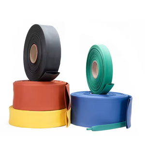 Tube thermorétractable en polyoléfine ignifuge, imperméable, 40 mm, noir, pour câbles. - Product Image 1