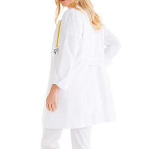 Bata de Laboratorio Médica de Alta Calidad, Nueva Llegada del Fabricante Pakistaní, Tela de Lana, Colores Personalizables, Logotipo, Servicio OEM, Hospital - Product Image 3